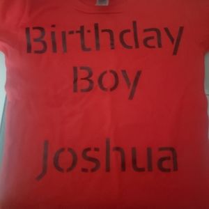 Toddler birthday Tshirt